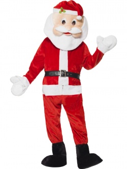 Maskot Santa Claus