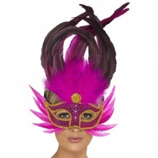 Maska ​​Carnival - růžová