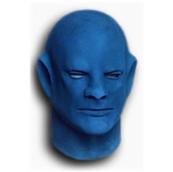 Maska Fantomas modrý - deluxe