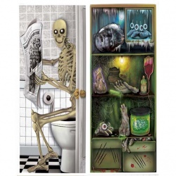 Dekorace na dveře od WC
