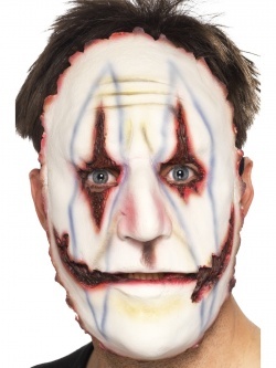 Maska Šílený klaun - spálený
